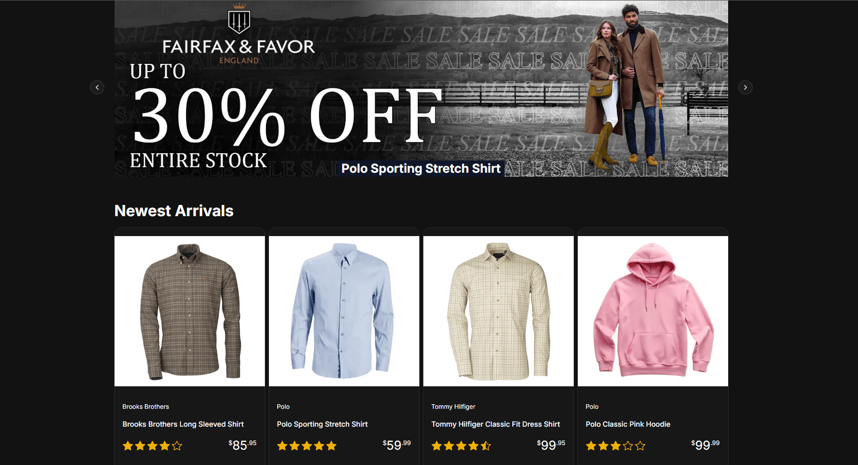 Online Store — Screenshot 1